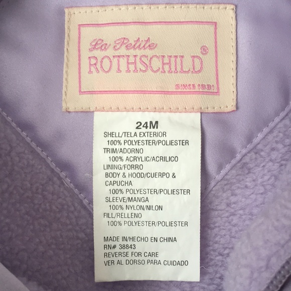 La Petite Rothschild winter coat - Picture 4 of 7